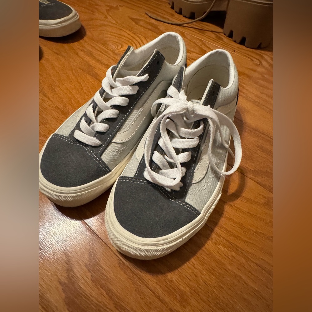 Blue Patch Vans